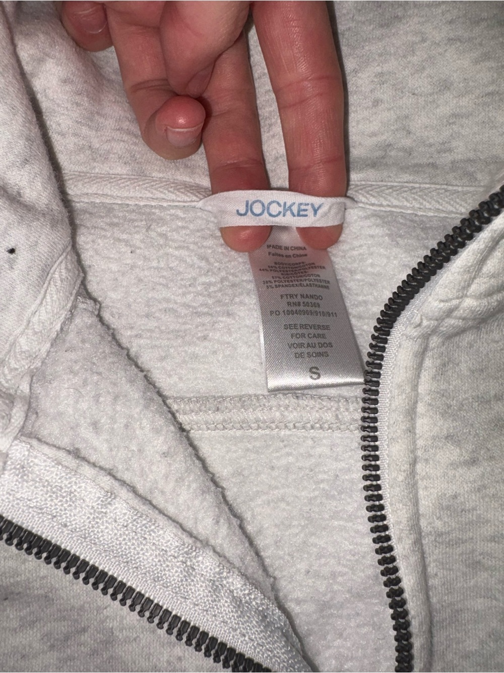 Light Heather Gray Quarter-Zip Pullover - Picture 3 of 4